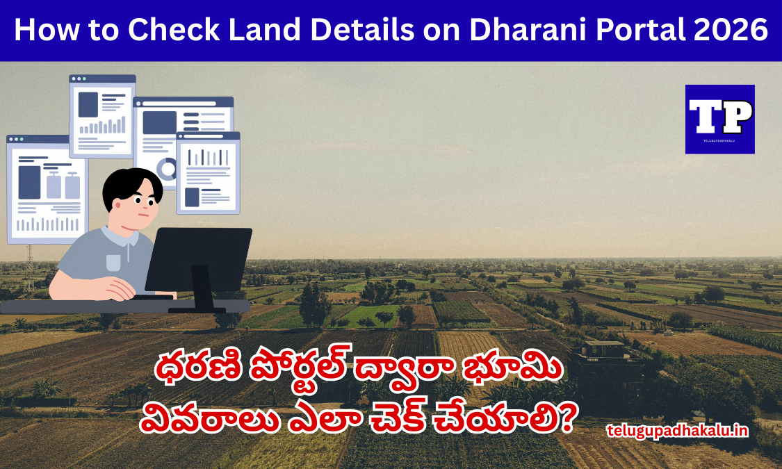 How to Check Land Details on Dharani Portal